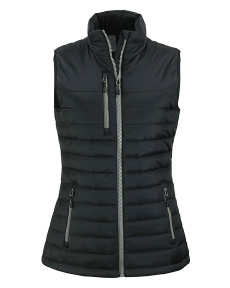 Clique Women's Valhalla Recycled Insulated Puffer Full Zip Vest