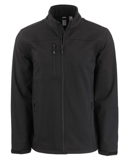 Clique Men's Tempest Recycled Waterproof Stretch Softshell Full Zip Jacket