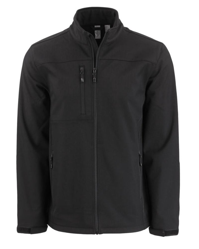 Clique Men's Tempest Recycled Waterproof Stretch Softshell Full Zip Jacket