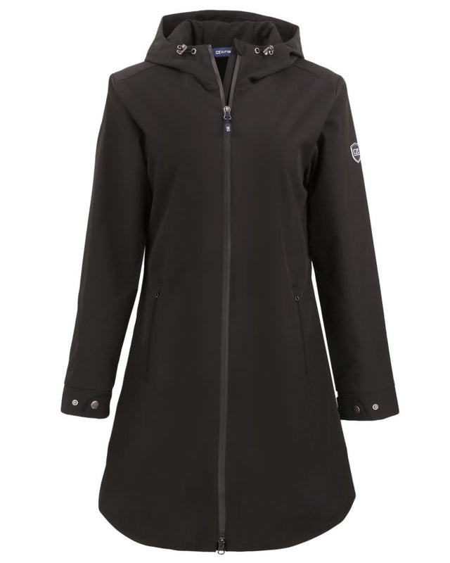 Cutter & Buck Women's Camano Recycled Everyday Stretch Water Resistant Full Zip Jacket