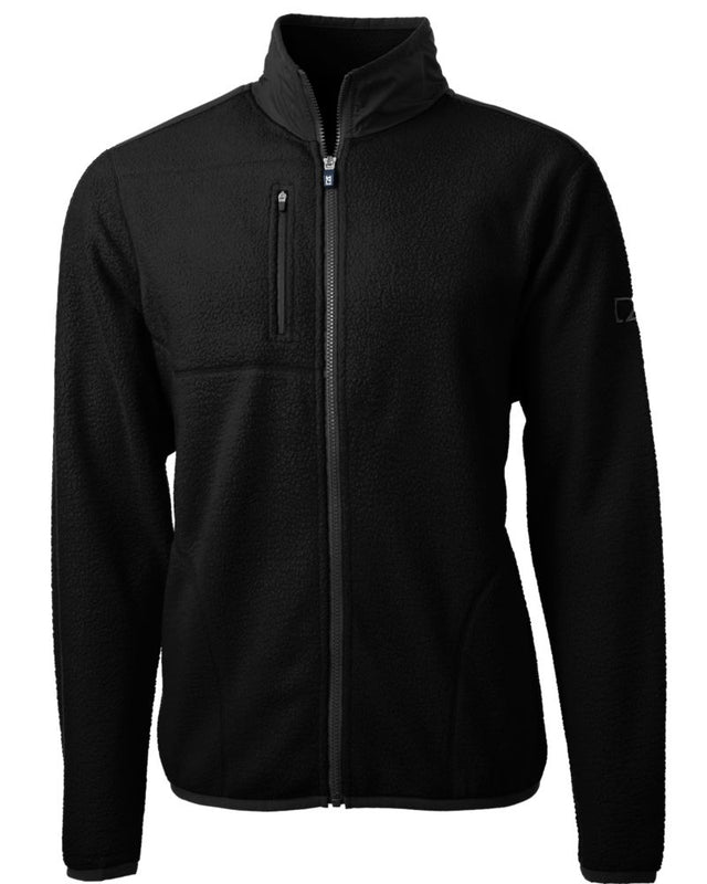 Cutter & Buck Men's Cascade Epic Comfort Recycled Sherpa Fleece Full Zip Jacket