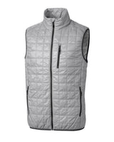 Cutter & Buck Men's Rainier Recycled Insulated Puffer Full Zip Vest