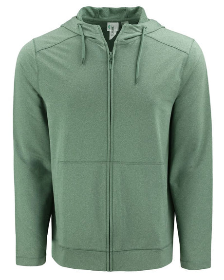 Clique Men's Dash Recycled Full Zip Hooded Sweatshirt