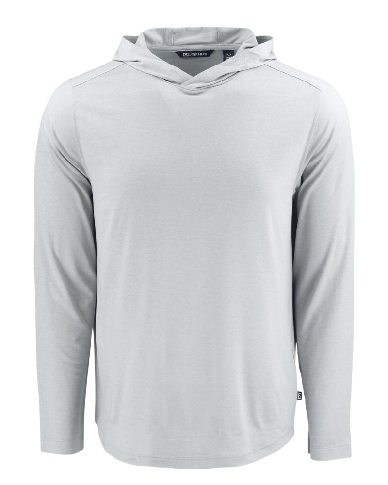 Cutter & Buck Men's Coastline Recycled Double Peached Hooded Pullover