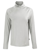 Cutter & Buck Women's Coastline Recycled Double Peached Funnel Neck Pullover