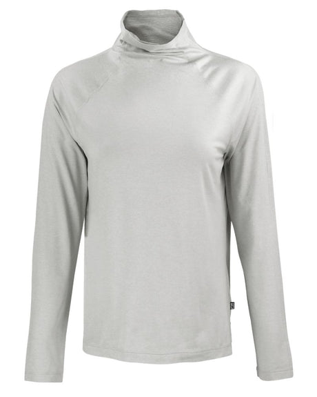 Cutter & Buck Women's Coastline Recycled Double Peached Funnel Neck Pullover