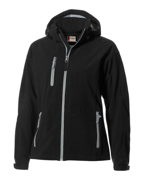 Clique Women's Serac Stretch Softshell Full Zip Jacket