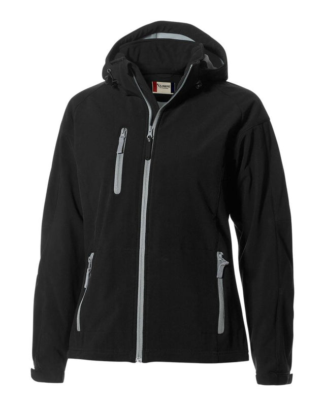 Clique Women's Serac Stretch Softshell Full Zip Jacket