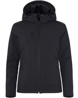 Clique Women's Equinox Insulated Softshell Full Zip Hooded Jacket