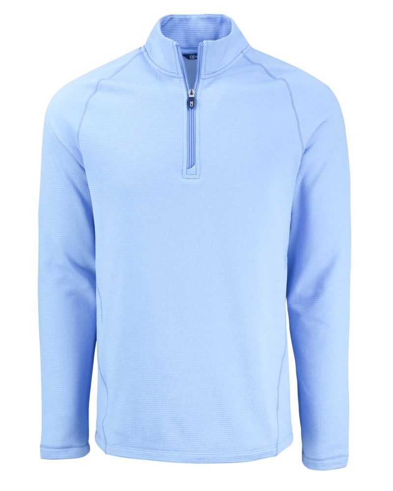 Cutter & Buck Men's Peshastin Recycled GridFleece Half Zip Pullover