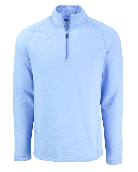 Cutter & Buck Men's Peshastin Recycled GridFleece Half Zip Pullover