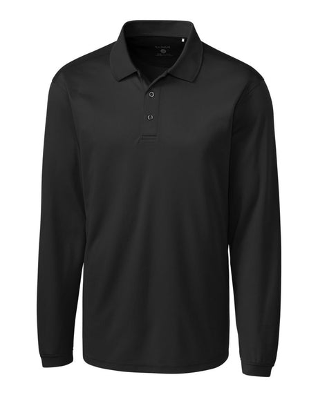 Clique Men's Ice Pique Tech Long Sleeve Polo