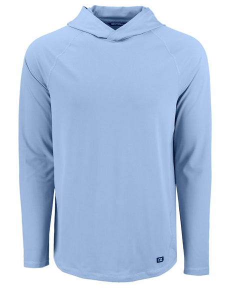 Cutter & Buck Men's Prospect Recycled Featherlight Stretch Hooded Pullover