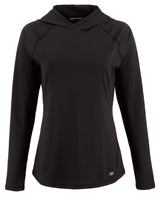 Cutter & Buck Women's Prospect Recycled Featherlight Stretch Hooded Pullover