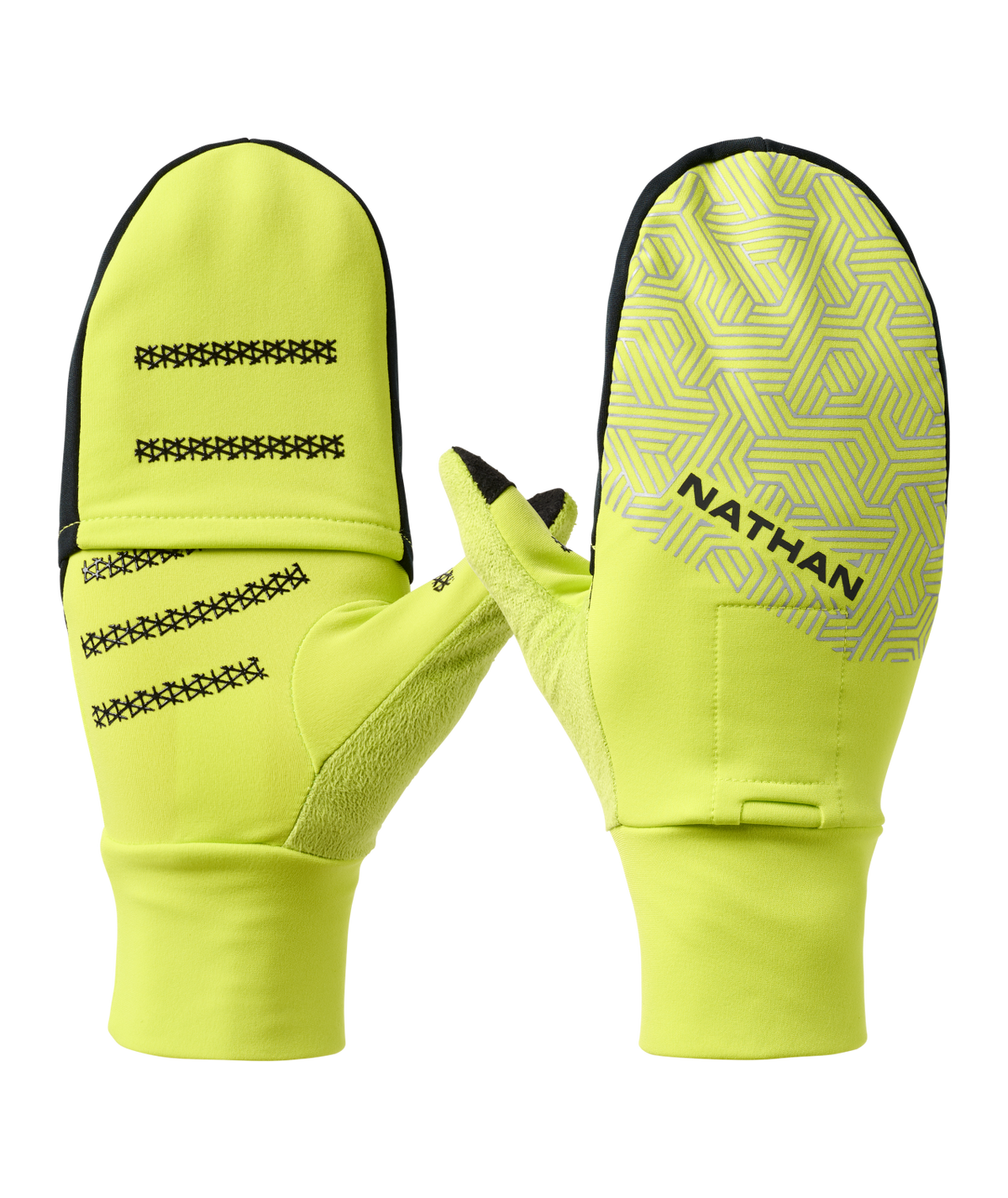 Nathan HyperNight Reflective Convertible Mitt 2 Gloves