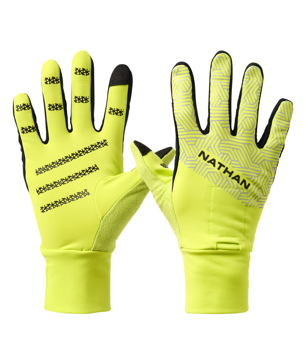 Nathan Sport Adult HyperNight Reflective Gloves