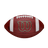 Wilson GST Red Leather Official Game Football-1