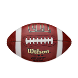 Wilson GST Red Leather NFHS Official Football-4
