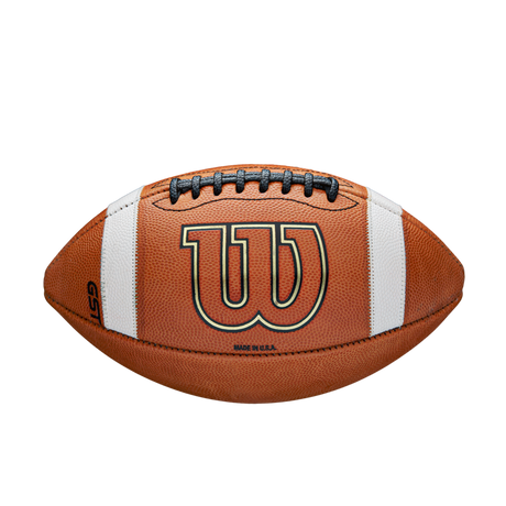 Wilson NCAA GST Tan Game Football-1