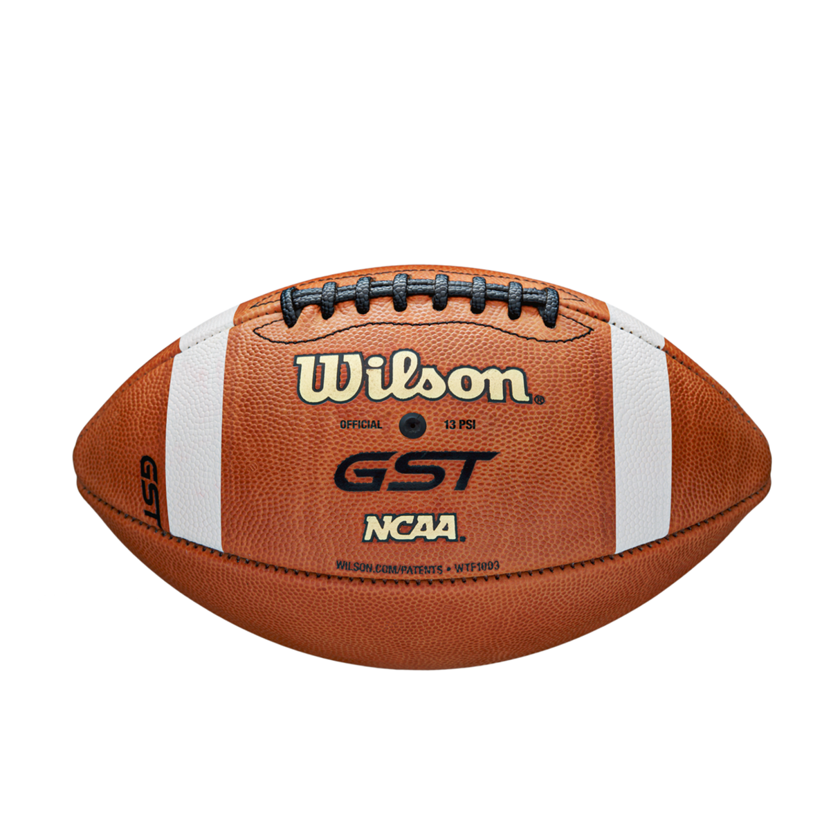 Wilson NCAA GST Tan Game Football-2