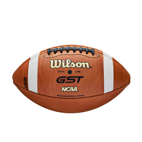 Wilson NCAA GST Tan Game Football-2