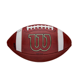 Wilson GST Red Leather Game Football-1
