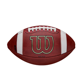 Wilson GST Red Leather Game Football-1