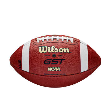 Wilson GST Red Leather Game Football-2