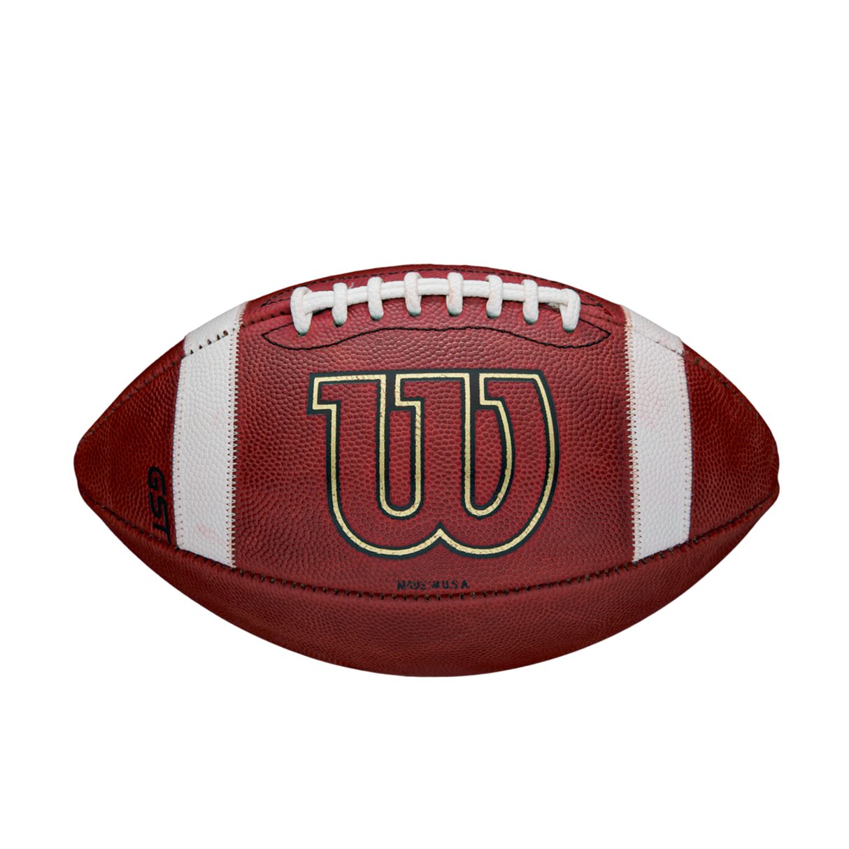 Wilson GST Red Leather Game Football-7