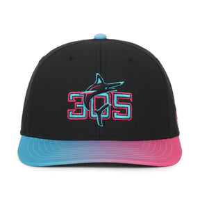 Outdoor Cap MLB-550CC Miami Marlins Baseball Cap-1