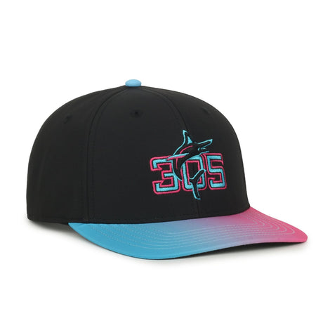 Outdoor Cap MLB-550CC Miami Marlins Baseball Cap-2