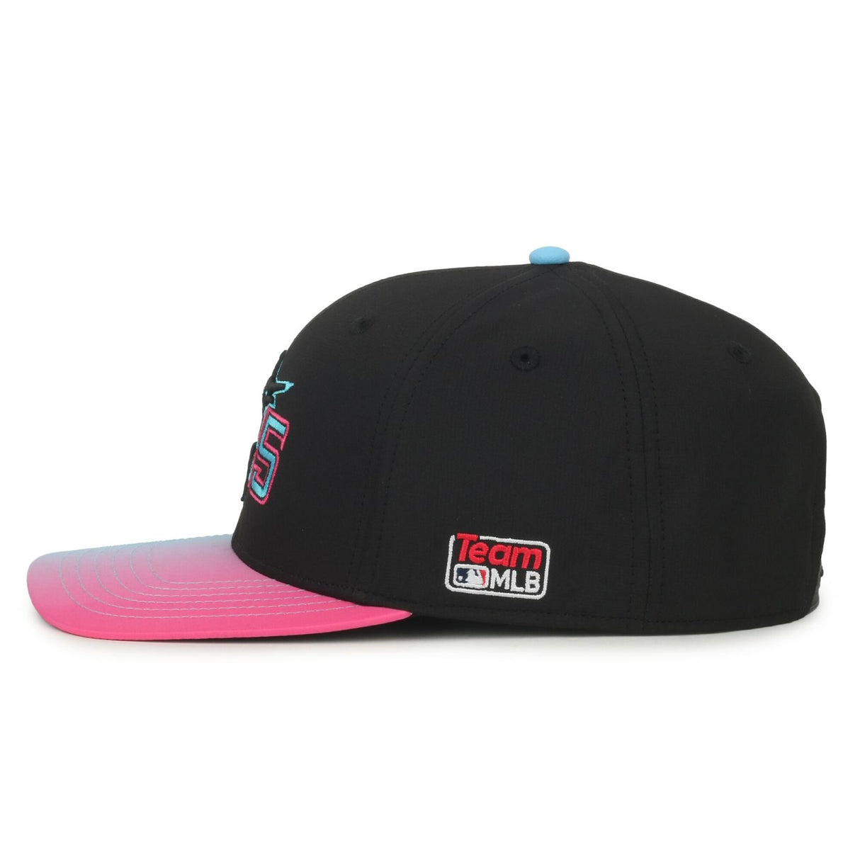 Outdoor Cap MLB-550CC Miami Marlins Baseball Cap-7