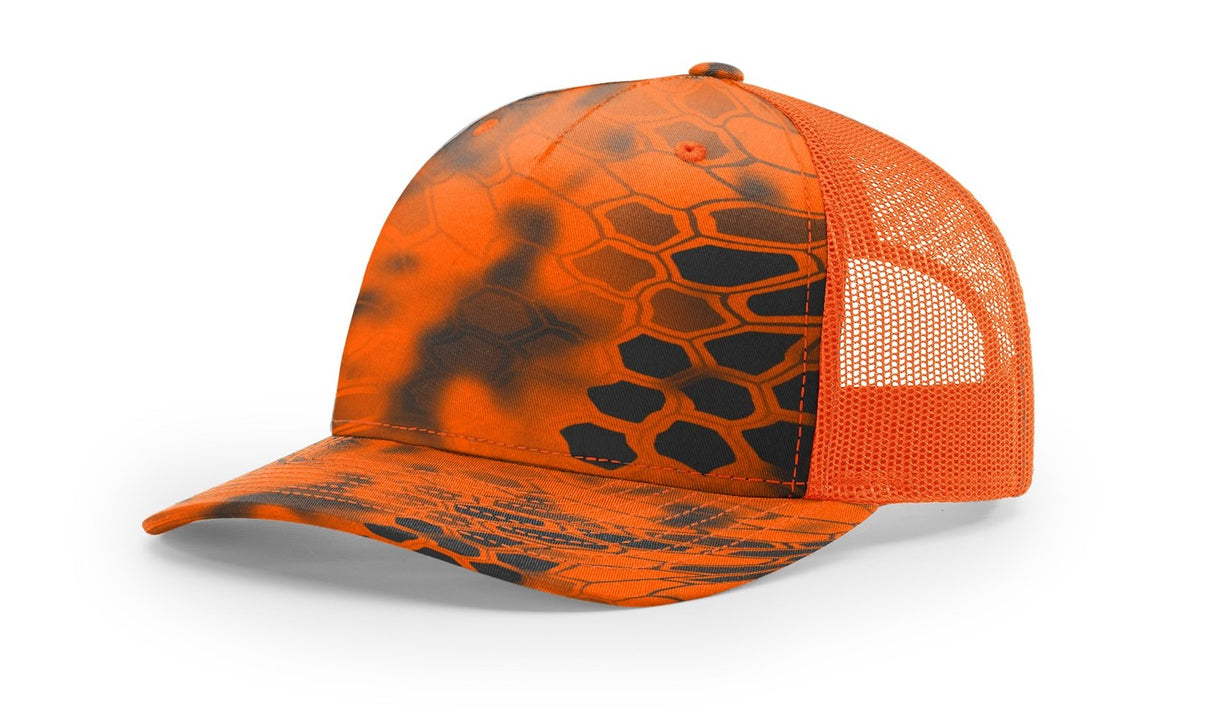 Richardson Camo Printed 112 Five Panel Trucker Hat