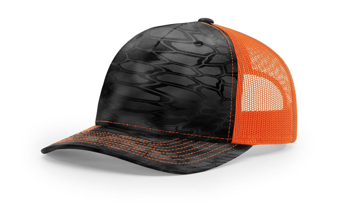 Richardson Camo Printed 112 Five Panel Trucker Hat