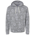 J. America Men's Fleece Triblend Hooded Sweatshirt 8871C