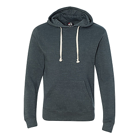 J. America Men's Fleece Triblend Hooded Sweatshirt 8871C