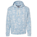J. America Men's Fleece Triblend Hooded Sweatshirt 8871C