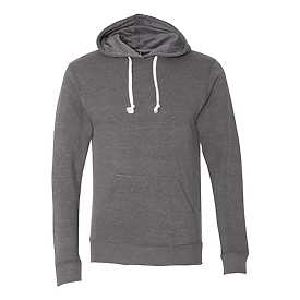 J. America Men's Fleece Triblend Hooded Sweatshirt 8871C