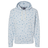J. America Men's Fleece Triblend Hooded Sweatshirt 8871C