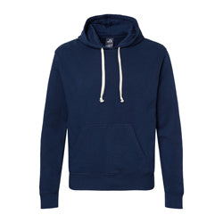 J. America Men's Fleece Triblend Hooded Sweatshirt 8871C