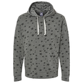 J. America Men's Fleece Triblend Hooded Sweatshirt 8871C