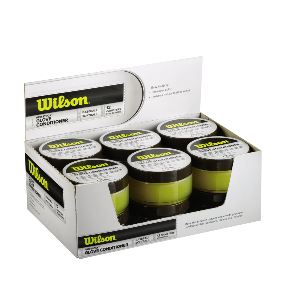 Wilson Adult Pro Stock Baseball Glove Conditioner Pdq