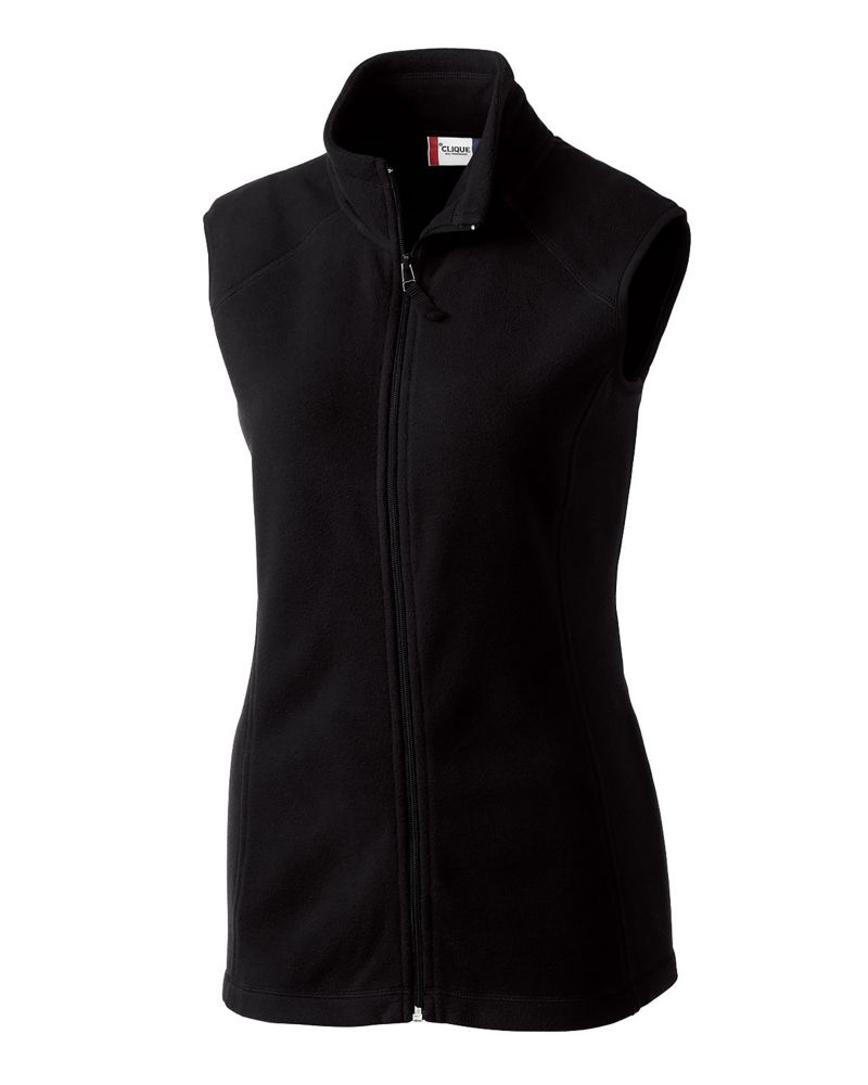 Clique Women's Summit Performance Fleece Full Zip Vest