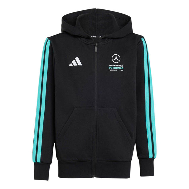 adidas Youth Mercedes - Amg Petronas Formula 1 Team Dna Full Zip Hoody-1