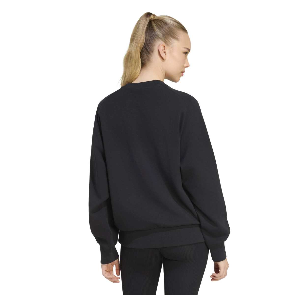 adidas Women's Soft Lux Loose Sweatshirt-2