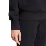 adidas Women's Soft Lux Loose Sweatshirt-5