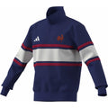 adidas Men's France Rugby Travel Quarter Zip Sweatshirt-1