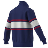 adidas Men's France Rugby Travel Quarter Zip Sweatshirt-7