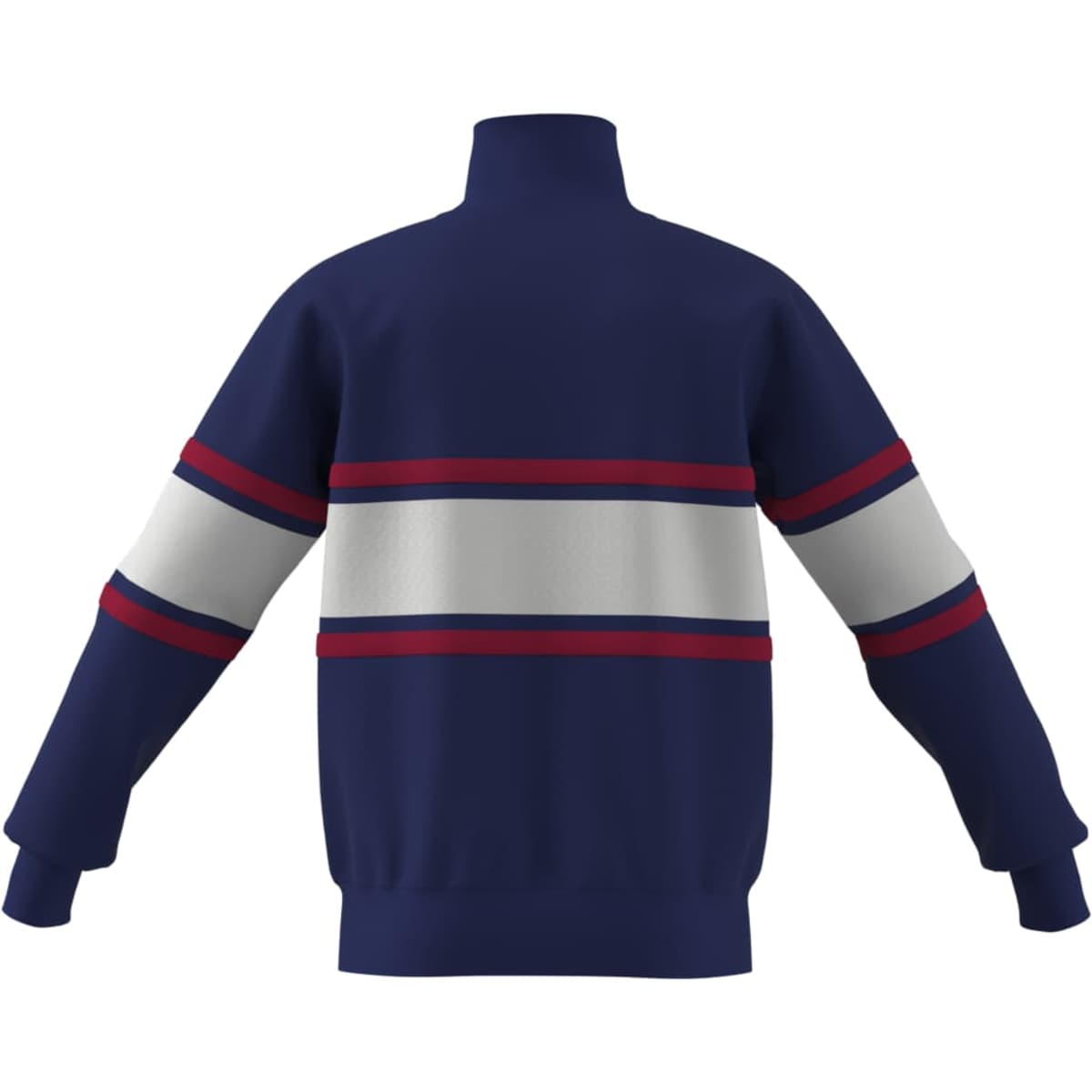 adidas Men's France Rugby Travel Quarter Zip Sweatshirt-8