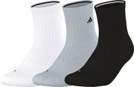 adidas Men's Cushioned Sport 5.0 3-Pack High Quarter Sock-1
